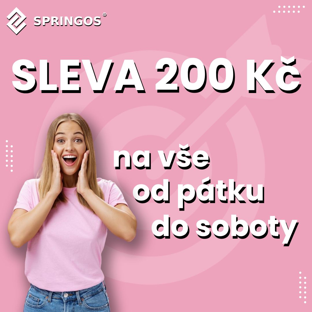 Sleva 200 Kč na vše!